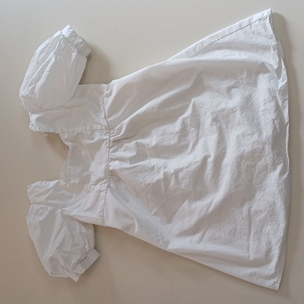 Girls Sz 6 white dress